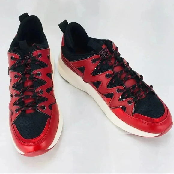 GUESS Tane Dark Red Men’s Sneakers Size 10.5 - Picture 9 of 16